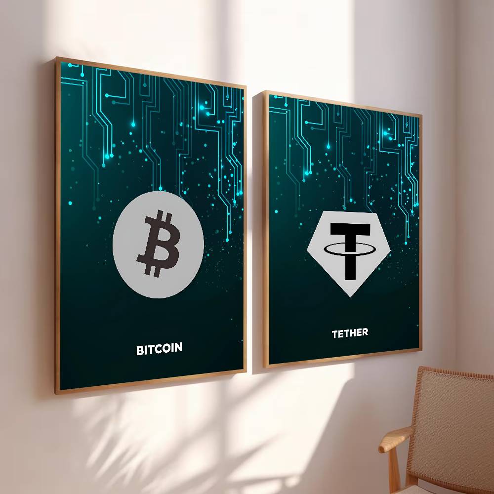 Tech Circuit Crypto Symbol Pos - Office And Tech review and price
