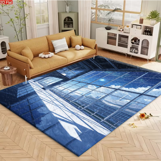 High-Tech Building View Carpet - Office And Tech review and price