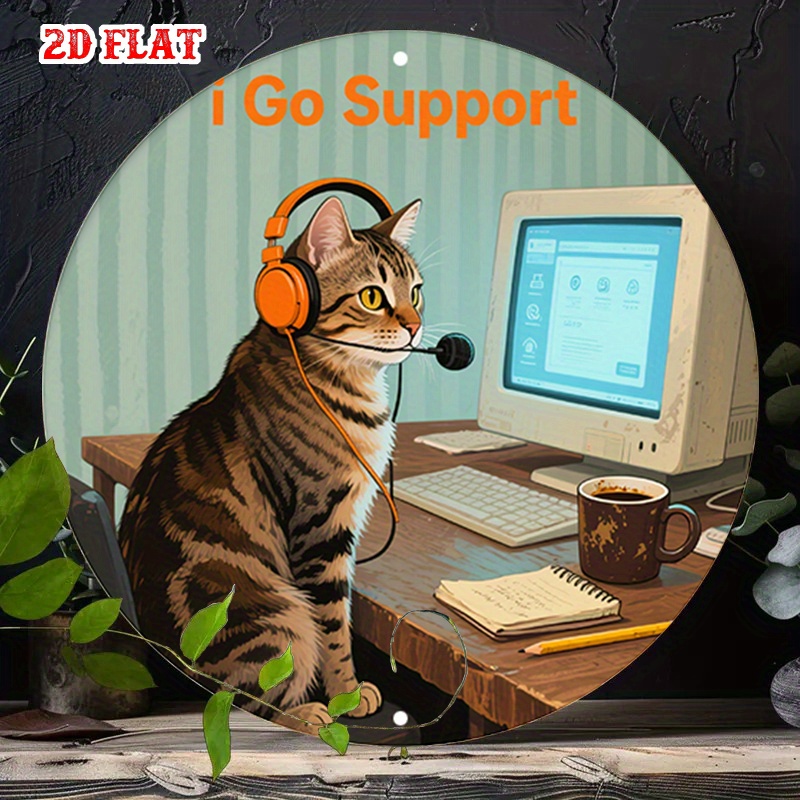 CIFBUY 2D Flat Funny Tech Supp - Office And Tech review and price