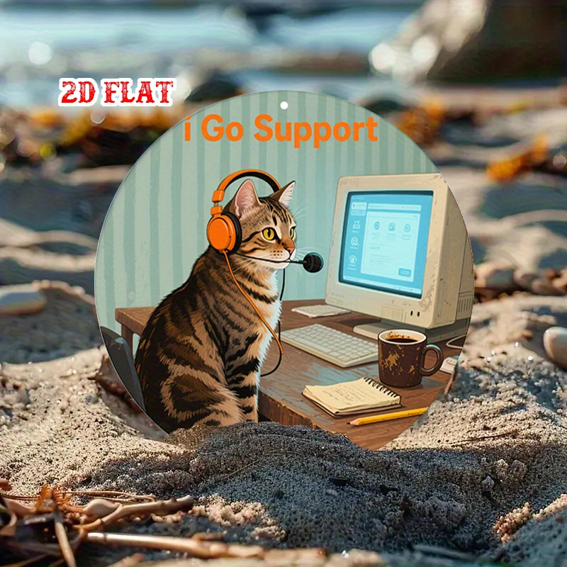 CIFBUY 2D Flat Funny Tech Supp - Office And Tech review and price