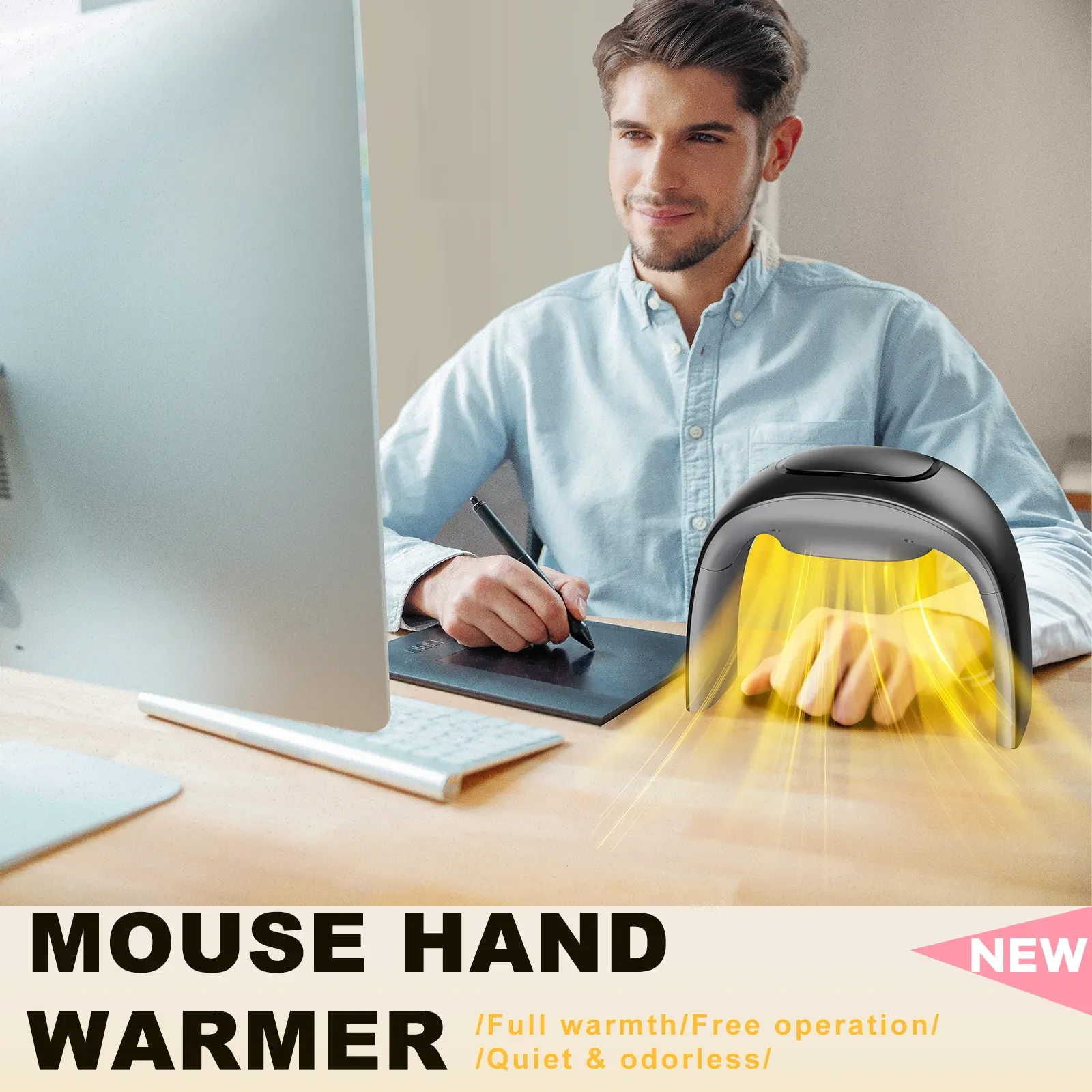 Eary Portable Winter Mouse Han - Office Tech Gear review and price